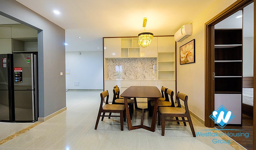 Brand-new three beds apartment for rent in L5 building, Ciputra