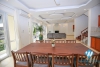 Gorgeous house with front yard and top terrace and lake view for rent in Tay Ho, Hanoi