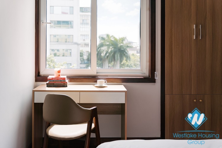 A pretty 2 bedrooms apartment for rent in Kim Ma street, Ba Dinh