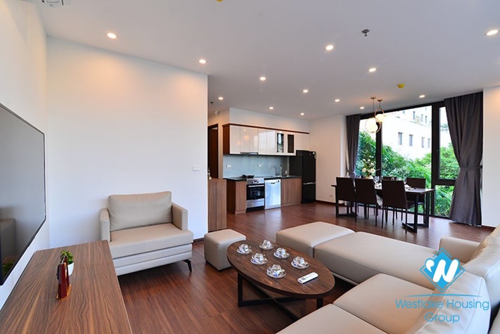 Modern 3 bedrooms apartment with huge balcony for rent in Tay Ho, Hanoi 