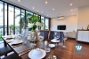 Modern 3 bedrooms apartment with huge balcony for rent in Tay Ho, Hanoi 