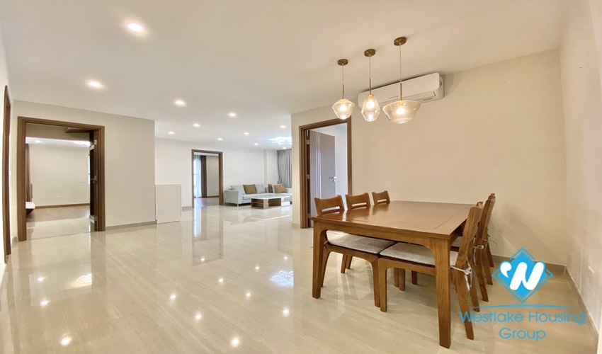 Brightly three 3 beds apartment for rent in L3 - Ciputra, Tay Ho