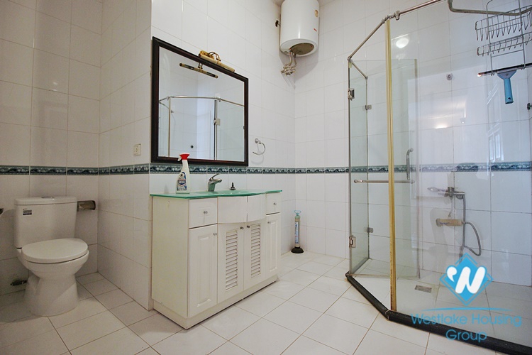 French unfurnished house with swimming pool for rent in Dang Thai Mai, Tay Ho