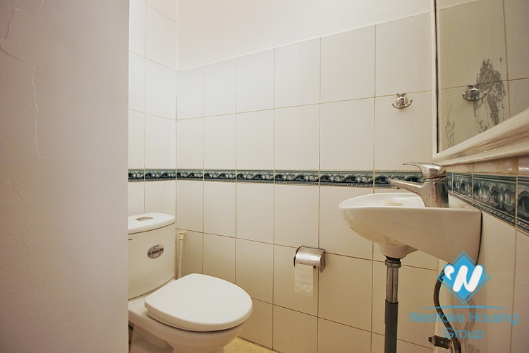 French unfurnished house with swimming pool for rent in Dang Thai Mai, Tay Ho