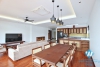 Lake view, new three bedrooms apartment for lease in Tu Hoa st, Tay Ho