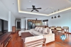 Lake view, new three bedrooms apartment for lease in Tu Hoa st, Tay Ho