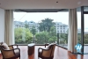 Lake view, new three bedrooms apartment for lease in Tu Hoa st, Tay Ho