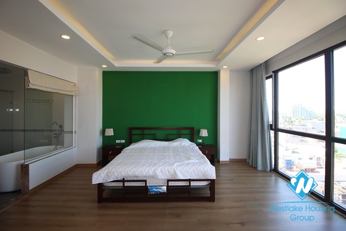 A big size apartment with 4 bedrooms on To Ngoc Van st, Tay Ho District 