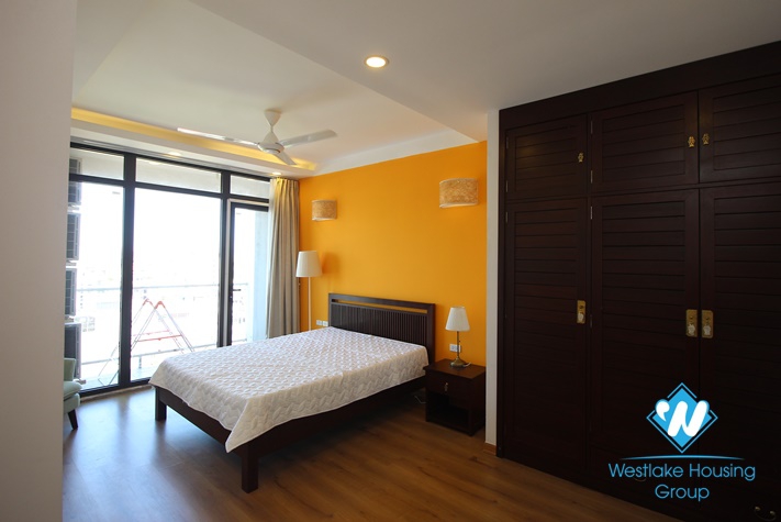 A big size apartment with 4 bedrooms on To Ngoc Van st, Tay Ho District 