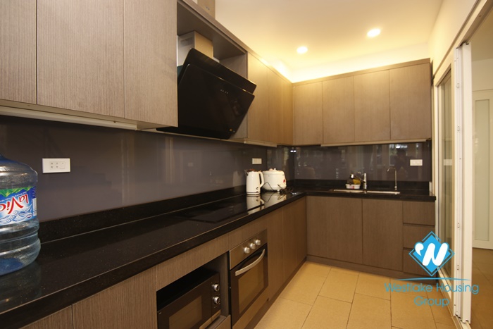 Duplex 3 bedroom apartment with backyard for rent in Dang Thai Mai,Tay Ho