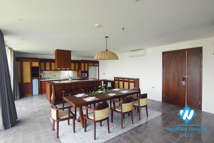 Large and high quality apartment with 4 bedrooms for rent in To Ngoc Van st, Tay Ho District 