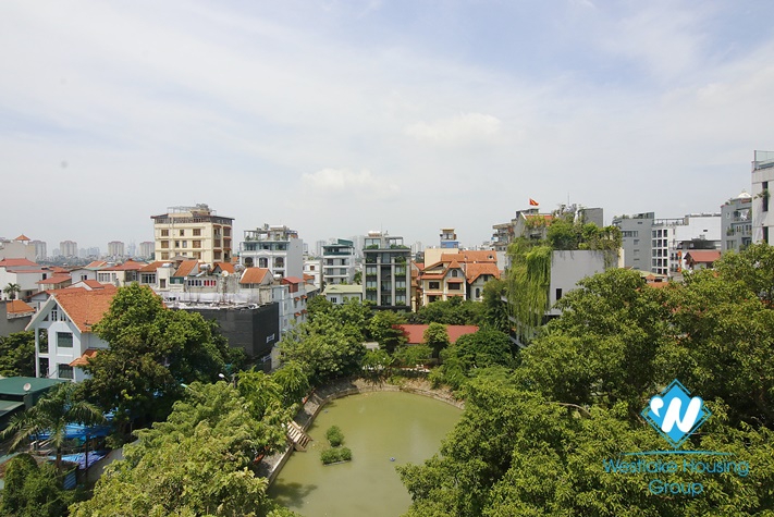 Large and high quality apartment with 4 bedrooms for rent in To Ngoc Van st, Tay Ho District 