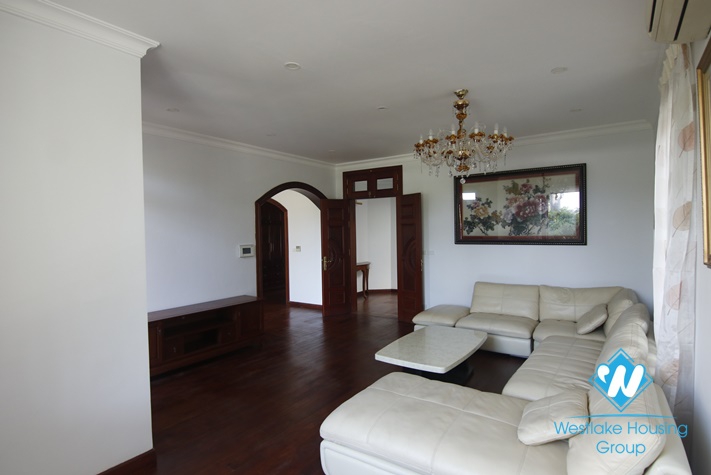 A charming villa for rent in Ciputra D Block, Hanoi City.