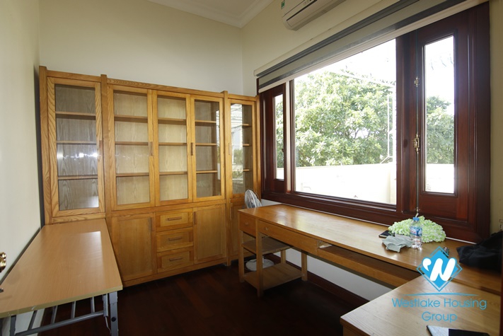 A charming villa for rent in Ciputra D Block, Hanoi City.