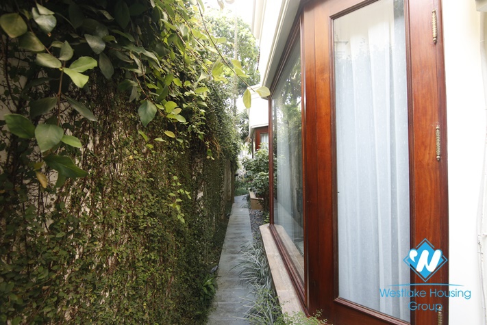 A charming villa for rent in Ciputra D Block, Hanoi City.