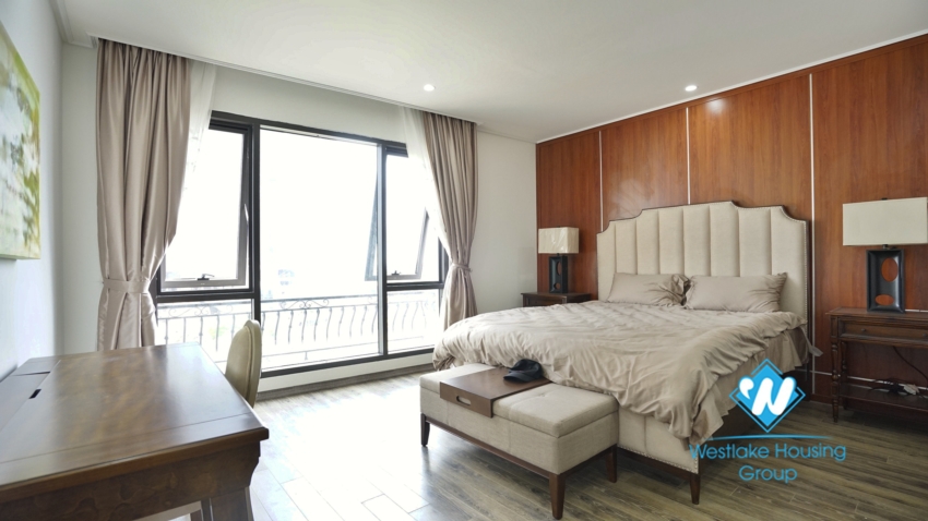 A nice and new 4 bedroom apartment for rent in Ba dinh, Ha noi