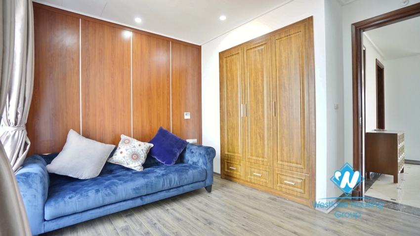 A nice and new 4 bedroom apartment for rent in Ba dinh, Ha noi