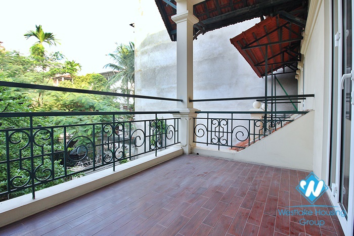Spacious 4 bedroom house with big yard in To ngoc van, Tay ho, Hanoi