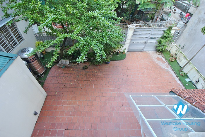 Spacious 4 bedroom house with big yard in To ngoc van, Tay ho, Hanoi