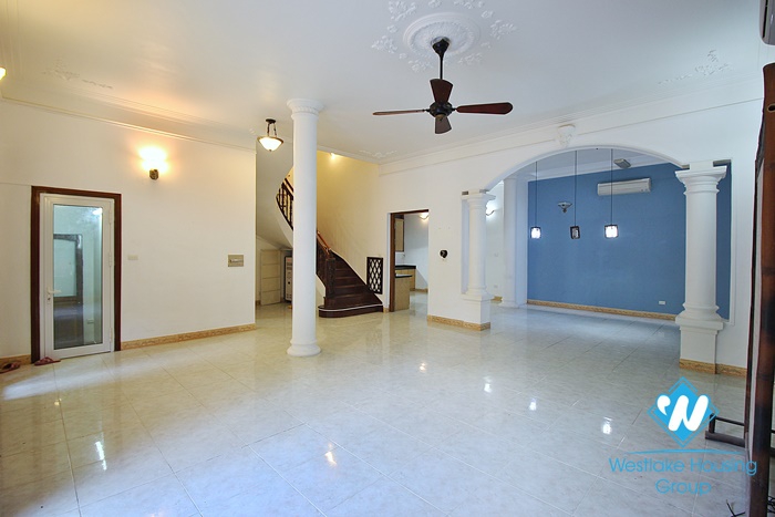 Spacious 4 bedroom house with big yard in To ngoc van, Tay ho, Hanoi