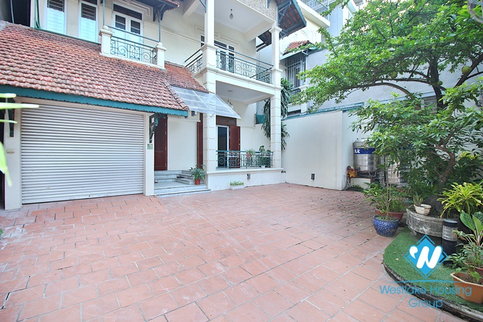 Spacious 4 bedroom house with big yard in To ngoc van, Tay ho, Hanoi