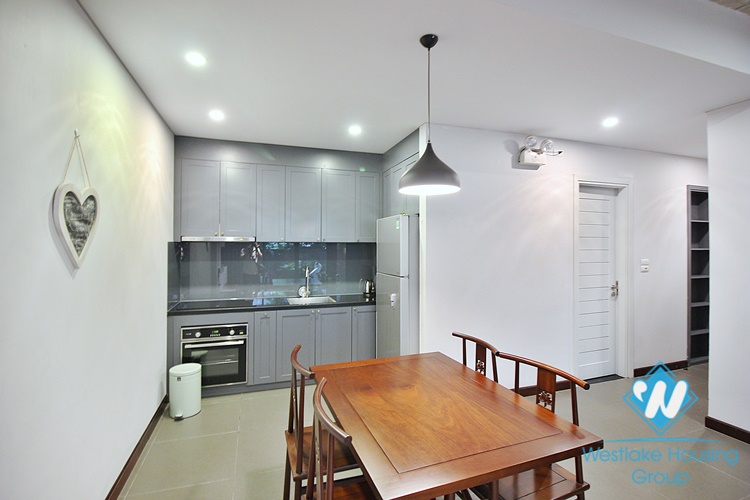 Ground floor 2 bedrooms apartment for rent in Tu Hoa st, Tay Ho