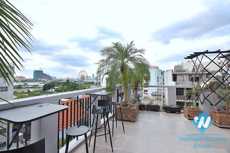 High-end two bedrooms apartment for rent in Trinh Cong Son st, Tay Ho