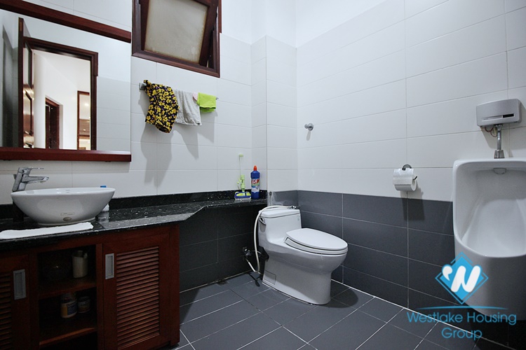 Green house with huge garden for rent in Tay Ho, Ha Noi