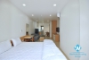 Bright and nice studio apartment for rent in Xuan Dieu st, Tay Ho District