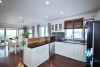 High quality apartment with 3 bedrooms, nice lake view for rent  in Quang An street, Westlake area