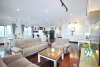 High quality apartment with 3 bedrooms, nice lake view for rent  in Quang An street, Westlake area