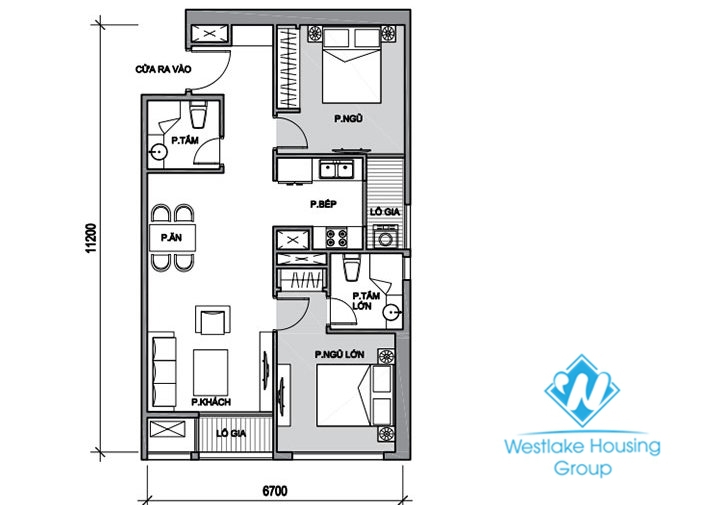 Two bedroom apartment for rent in Park 11 - Time City