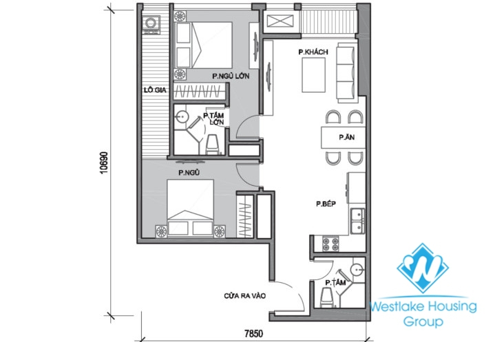 2 bedroom apartment for rent in Park 12 - Time City