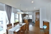 Newly and spacious 3 bedroom apartment for rent in Tay ho, Hanoi