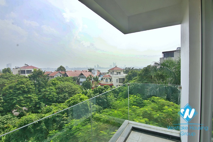 Newly and spacious 3 bedroom apartment for rent in Tay ho, Hanoi