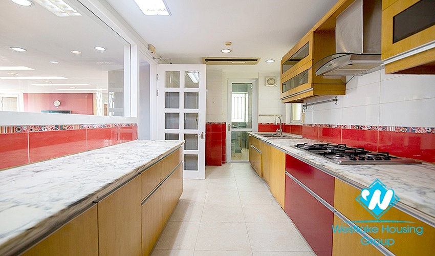 Spacious five bedrooms apartment for rent in E building, Ciputra