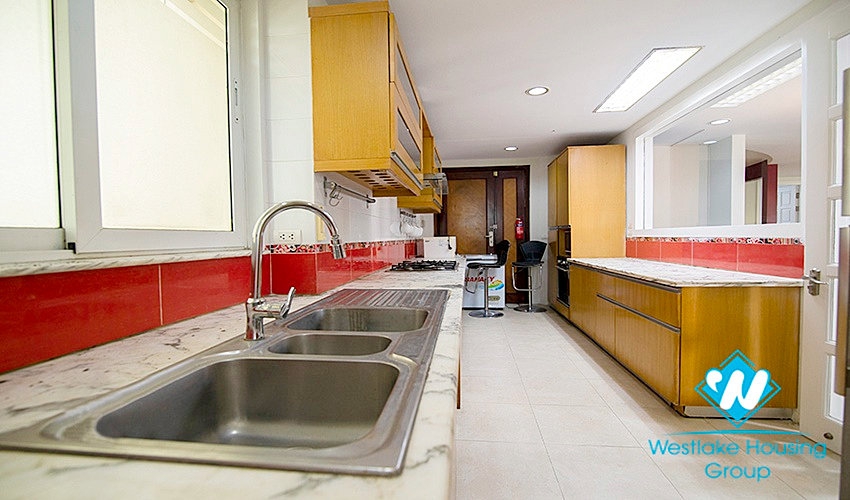 Spacious five bedrooms apartment for rent in E building, Ciputra