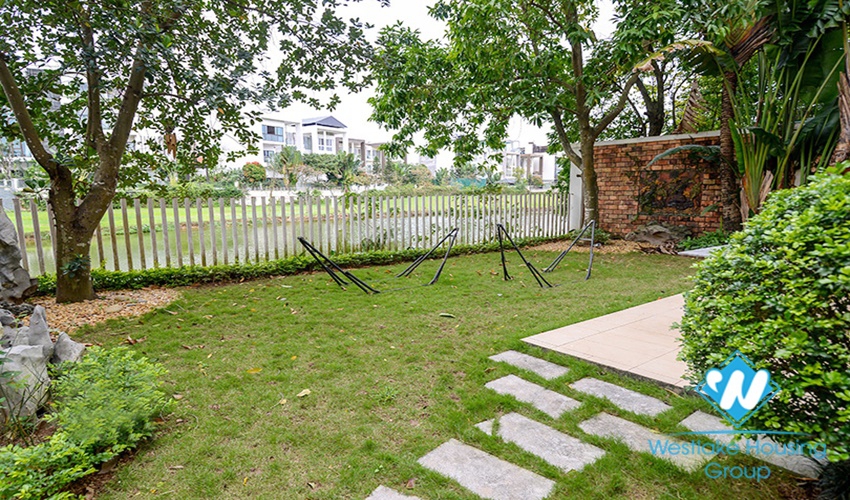 River-view five bedrooms house for rent in T block, Ciputra