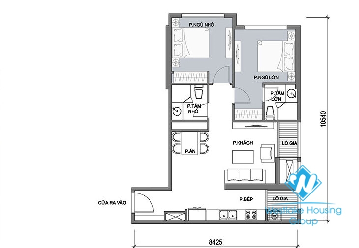 Two bedroom apartment for rent in Park 5 - Time City