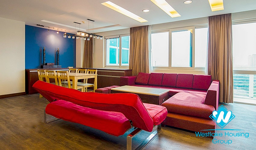 Spacious five bedrooms apartment for rent in E building, Ciputra