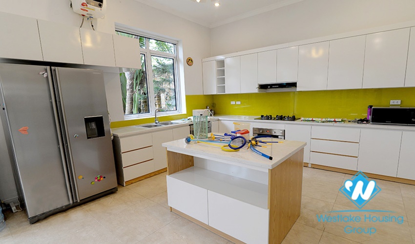 River-view five bedrooms house for rent in T block, Ciputra