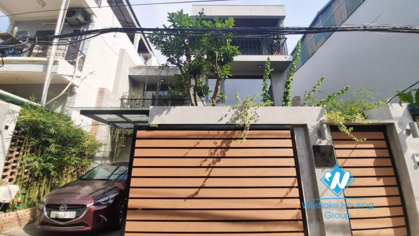 New house with 3 bedrooms, cozy space for rent in Ngoc Thuy, Long Bien