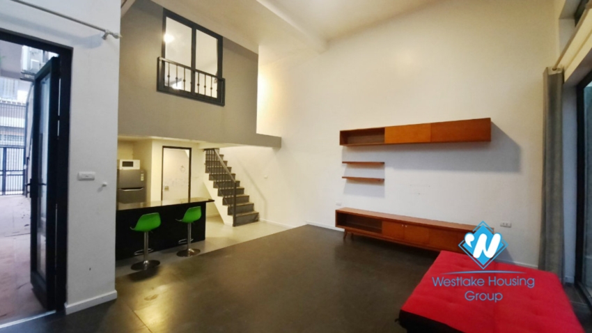 Two bedroom apartment for rent in Ngoc Thuy, near French school