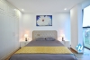 A pretty three bedrooms apartment for rent in Xuan Dieu st, Tay Ho
