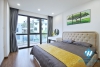 A pretty three bedrooms apartment for rent in Xuan Dieu st, Tay Ho