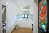 A pretty three bedrooms apartment for rent in Xuan Dieu st, Tay Ho