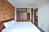 Lake view one bedroom apartment for rent in Vu Mien st