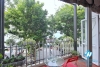 Lake view and modern furniture apartment for rent in Yen Phu village.