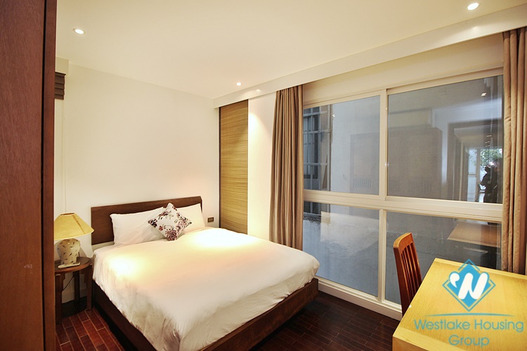 Beautiful 3 bedrooms apartment for rent in the heart of To Ngoc Van area, Tay Ho, Ha Noi