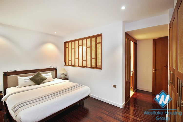 Beautiful 3 bedrooms apartment for rent in the heart of To Ngoc Van area, Tay Ho, Ha Noi